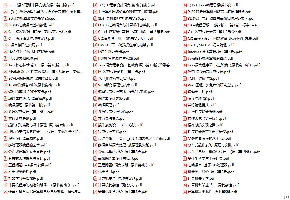 机械工业出版社 计算机科学丛书(黑皮书)全套 PDF下载插图5 机械工业出版社 计算机科学丛书(黑皮书)全套 PDF下载插图5