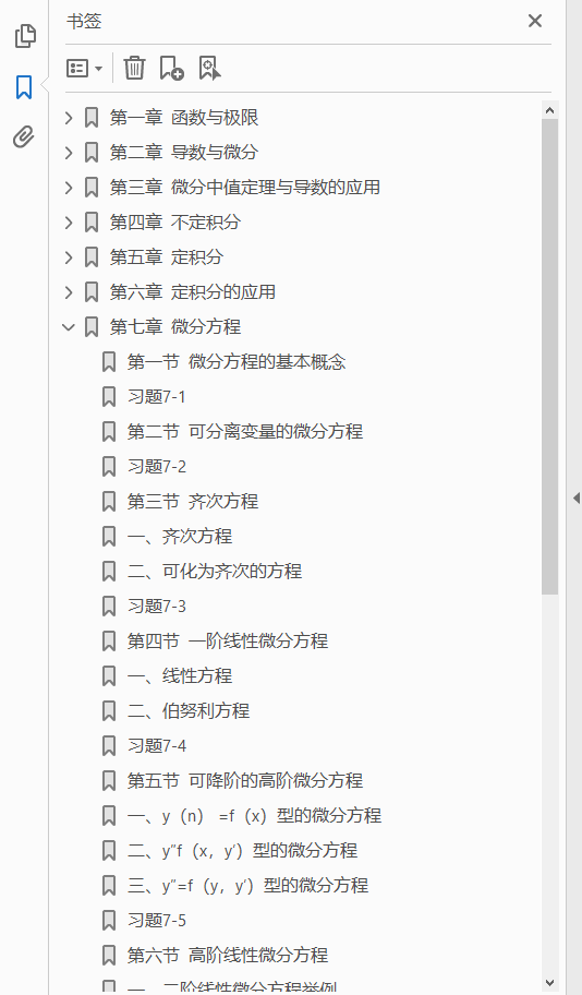 高等数学 第7版 上 PDF下载插图1