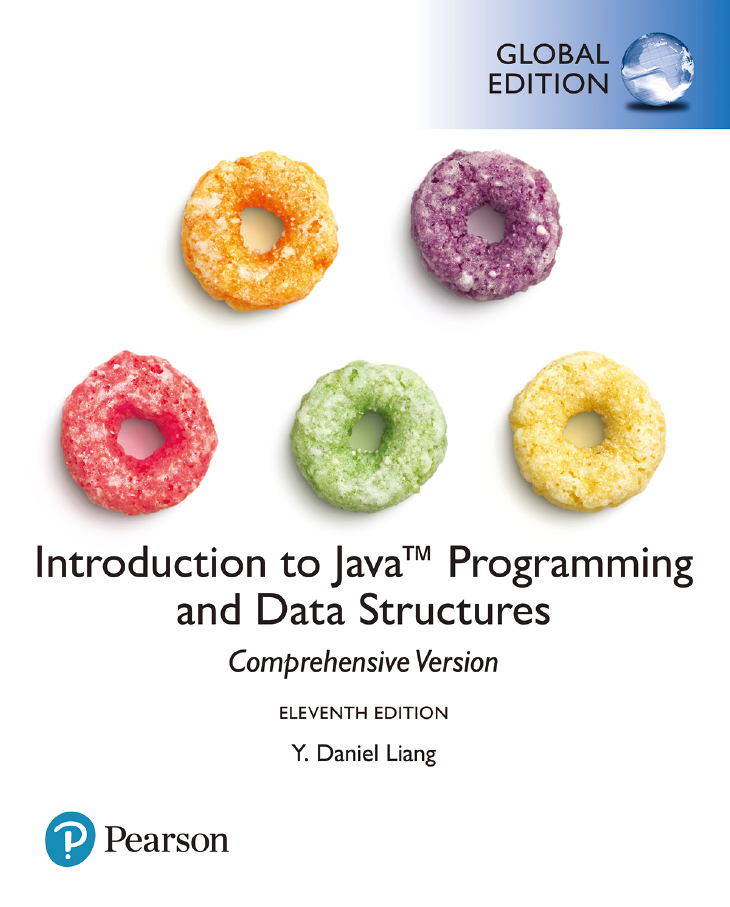 Introduction to Java Programming and Data Structures, Comprehensive Version
