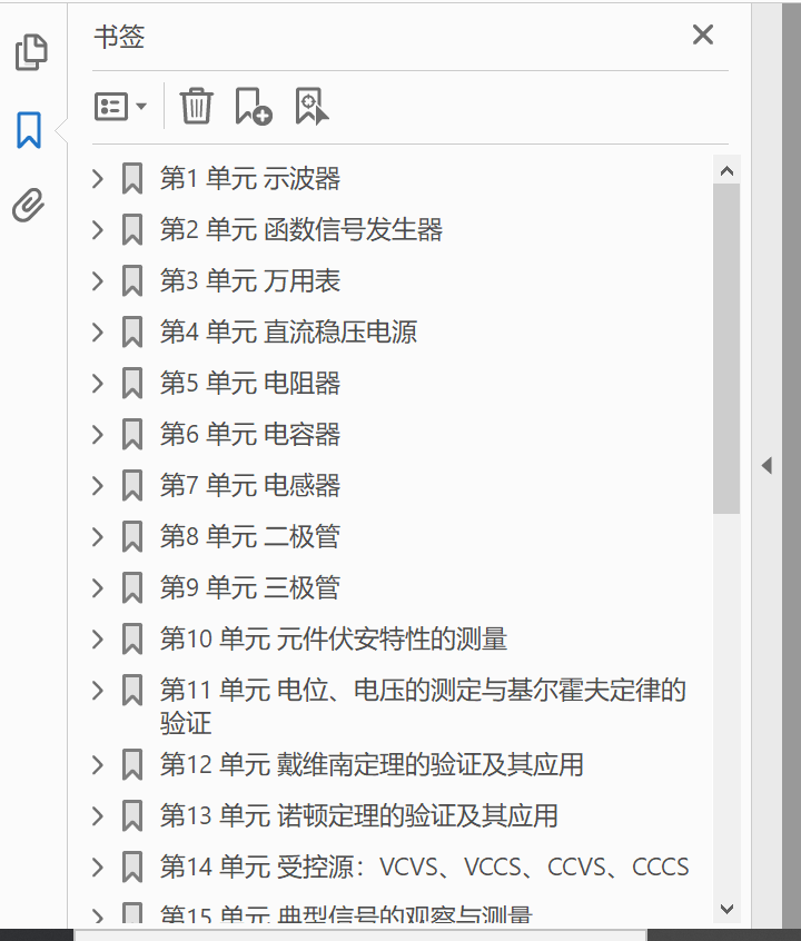 电路与信号分析实验指导书 PDF下载插图1