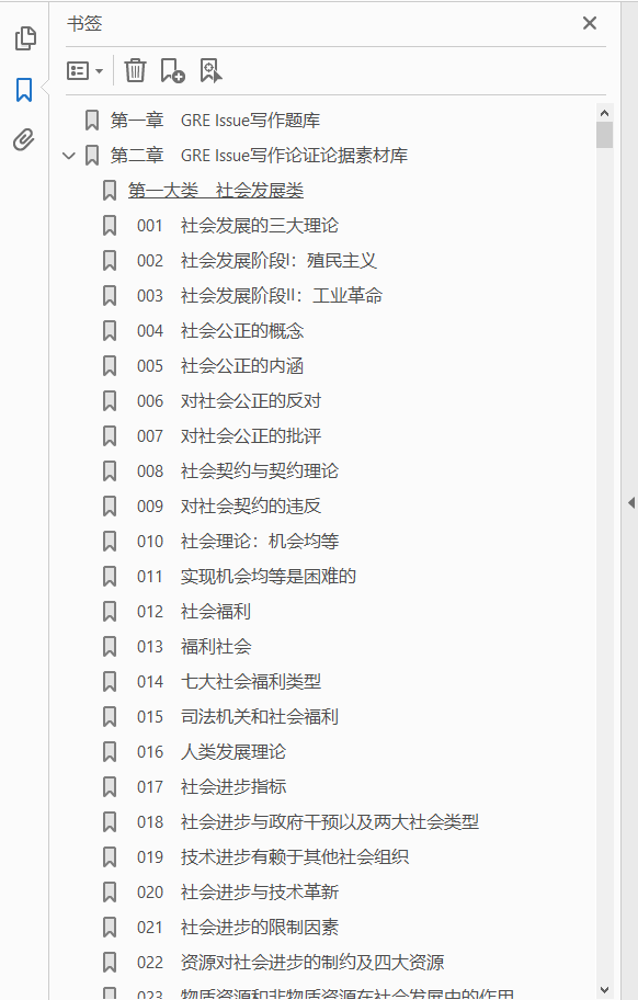 GRE写作论证素材大全 PDF下载插图1