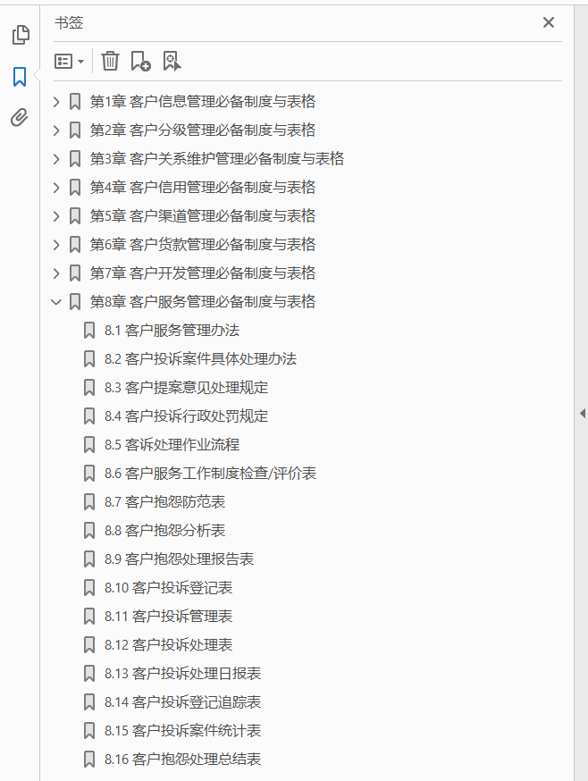 客户管理必备制度与表格范例 PDF下载插图1