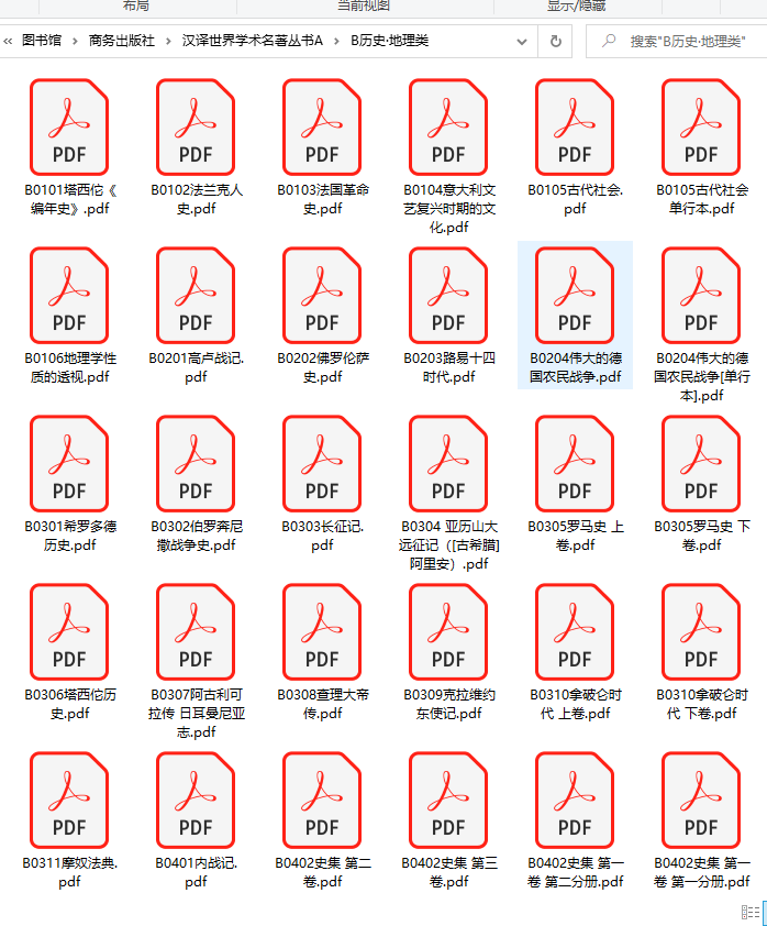 商务印书馆汉译世界学术名著合集图书487本 PDF下载插图2 商务印书馆汉译世界学术名著合集图书487本 PDF下载插图2