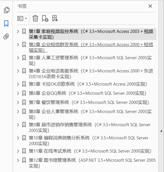 C#项目开发案例全程实录  PDF下载插图1