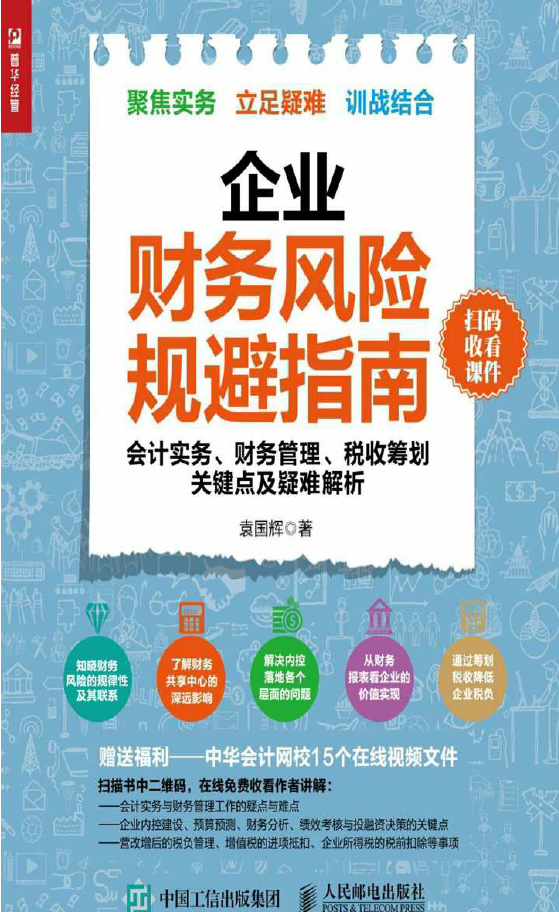 企业财务风险规避指南——会计实务、财务管理、税收筹划关键点及疑难解析  PDF下载插图