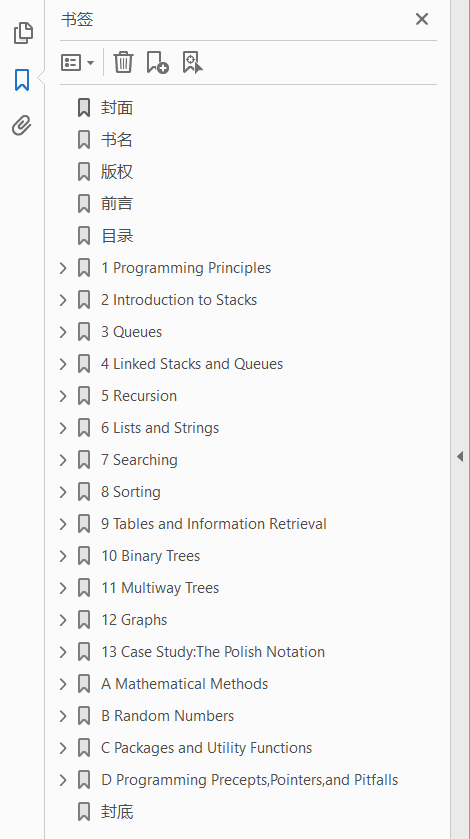 数据结构与程序设计 C++语言描述 英文  PDF下载插图1
