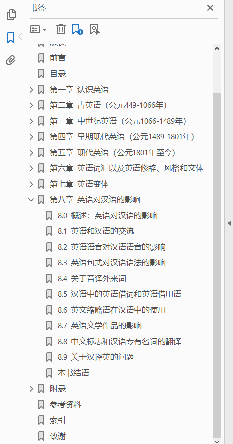新经典高等学校英语专业系列教材 英语发展史  PDF下载插图1