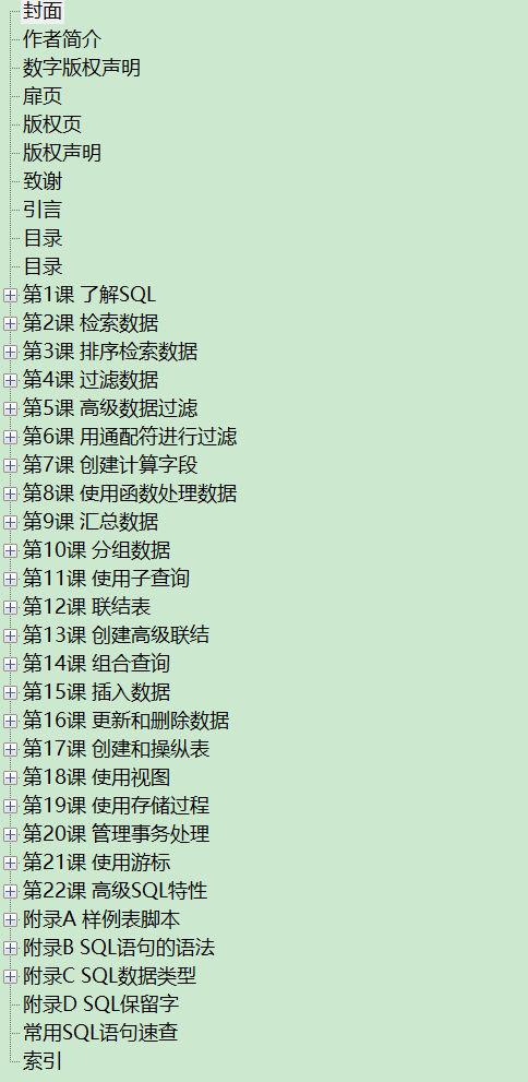 SQL必知必会 第5版 文字版 PDF下载插图1