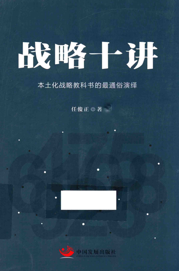 战略十讲 本土化战略教科书的最通俗演绎  PDF下载